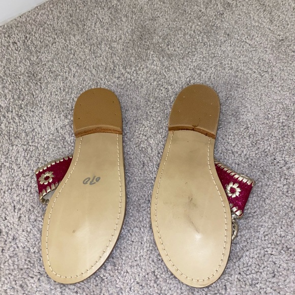 Jack Rogers Sparkly Hot Pink - Picture 2 of 3